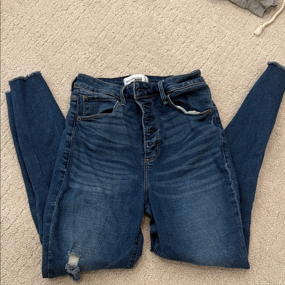 Abercrombie Women's Blue Jeans